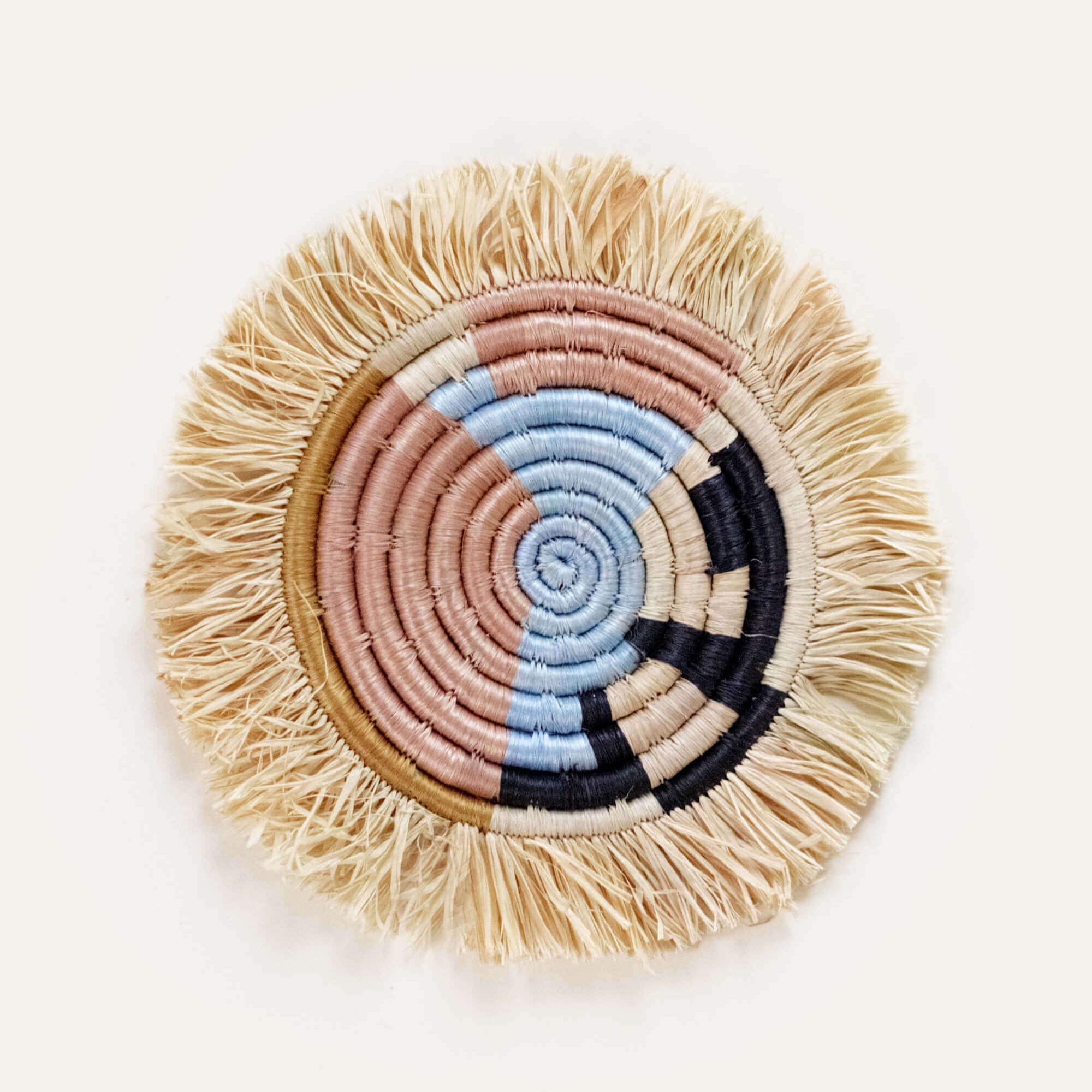 Abstract Form Fringe Coasters - Set of 4