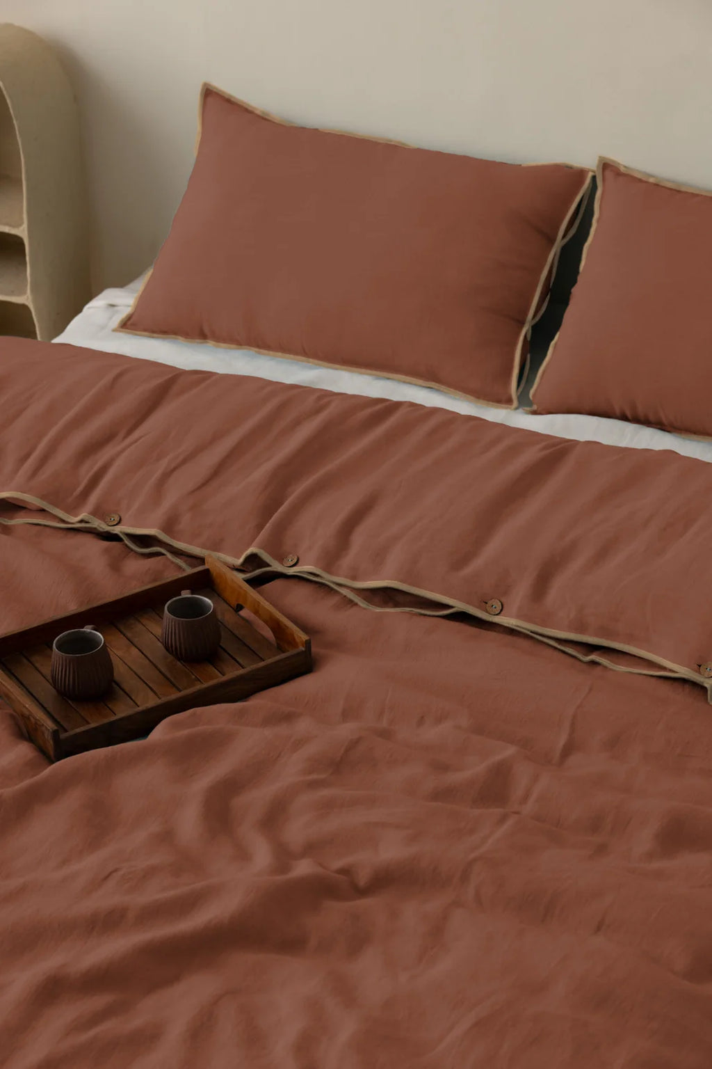 Linen Natural Needled Duvet Cover