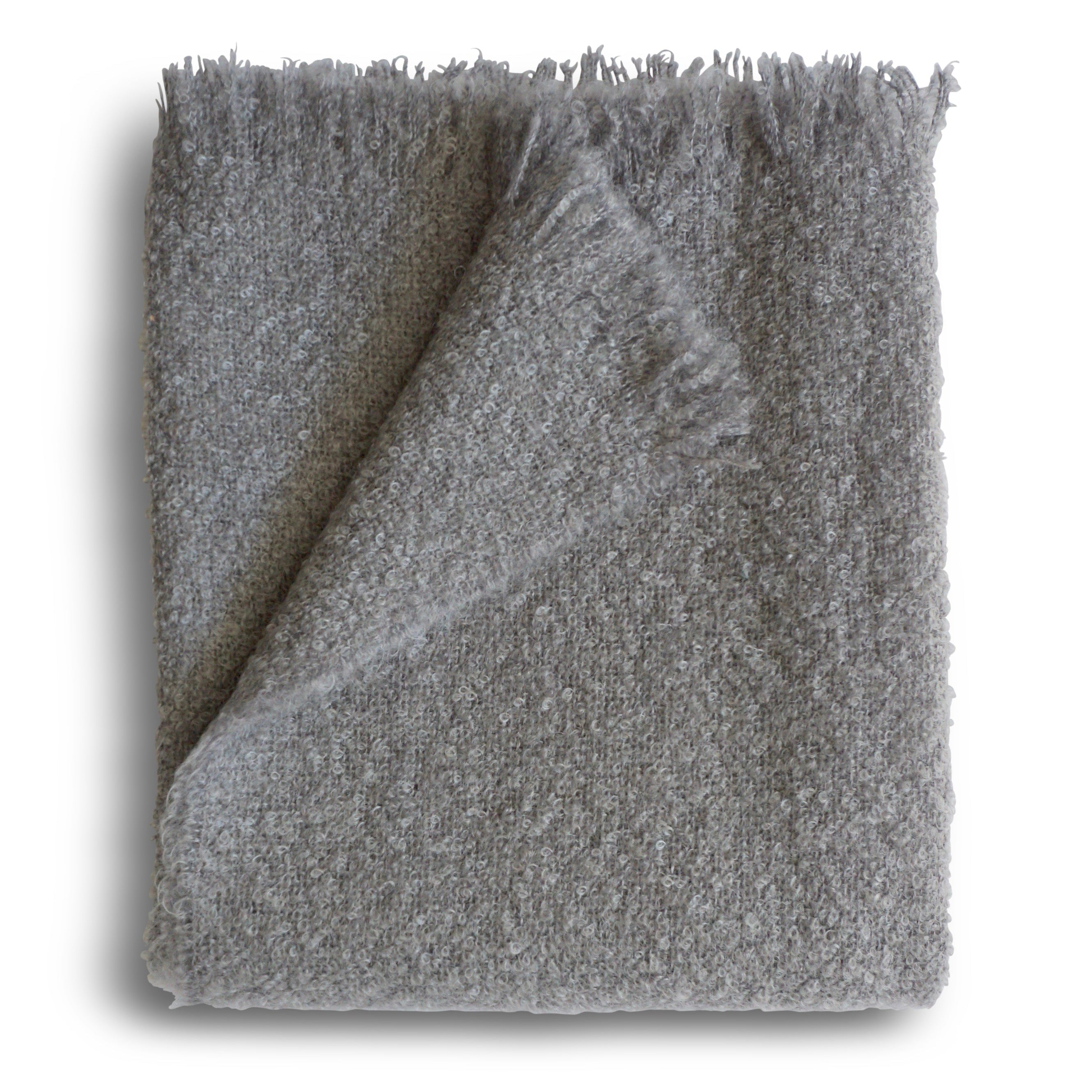 Mohair Bouclé Throws
