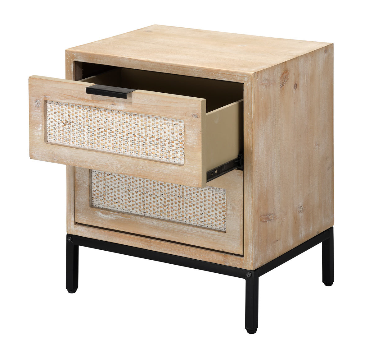 Luka 2 Drawer Side Table