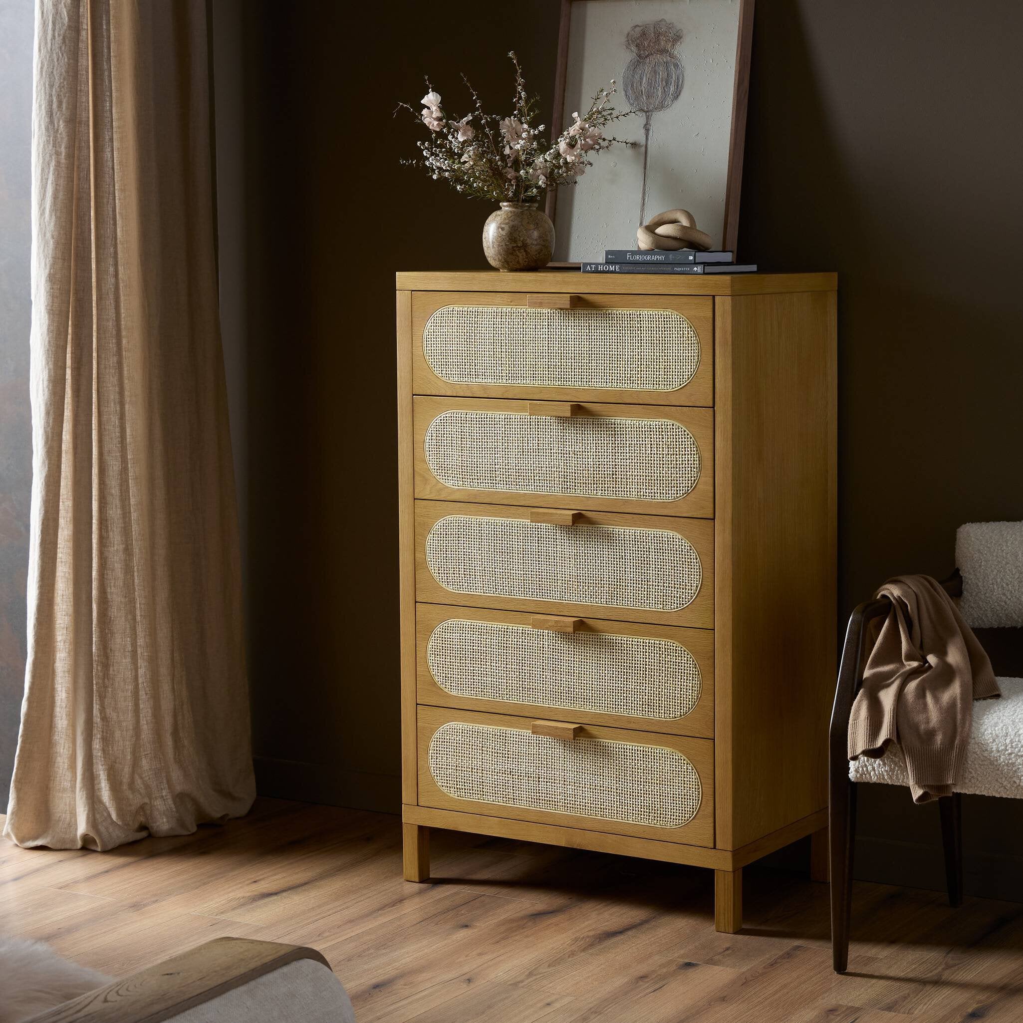 Allegra 5 Drawer Dresser