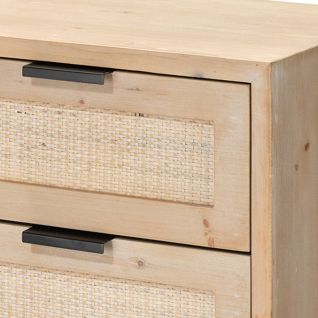 Luka 3 Drawer Side Table