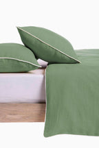 Linen Delight Lace Duvet Cover with Pillowcases