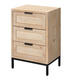 Luka 3 Drawer Side Table
