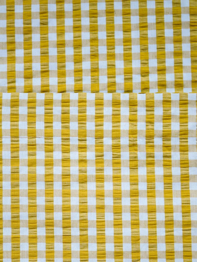 Citrus Seersucker Flat Sheet