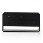 Caspian 6 Drawer Dresser