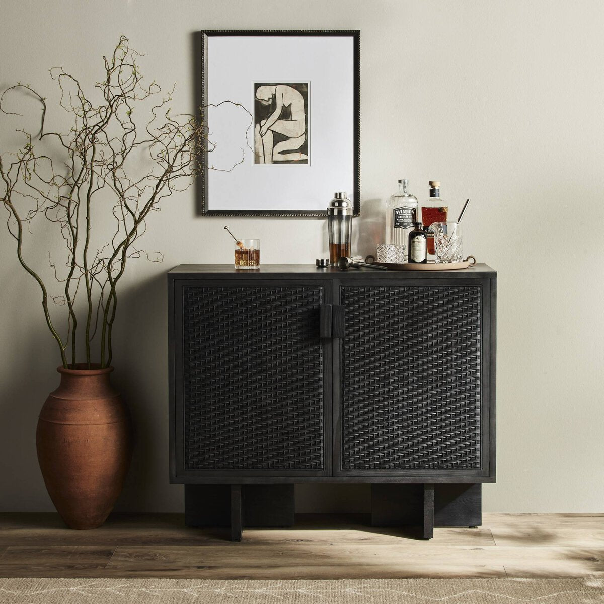 Levon Bar Cabinet