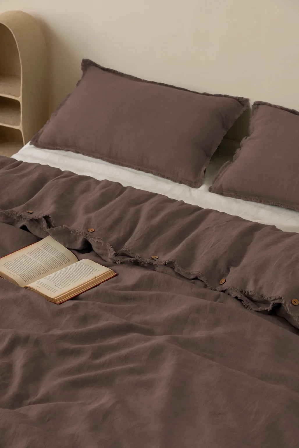 Linen Fringe Me Good Duvet Cover