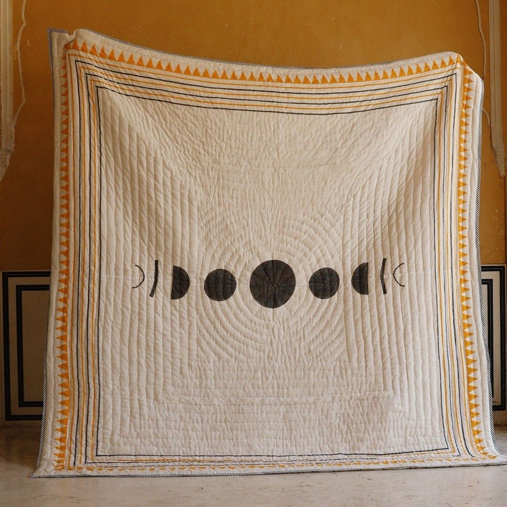 New Moon Quilt Reverse