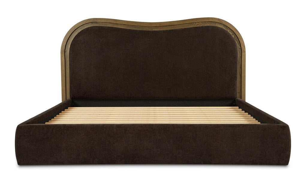 Olivia Bed, Warm Brown