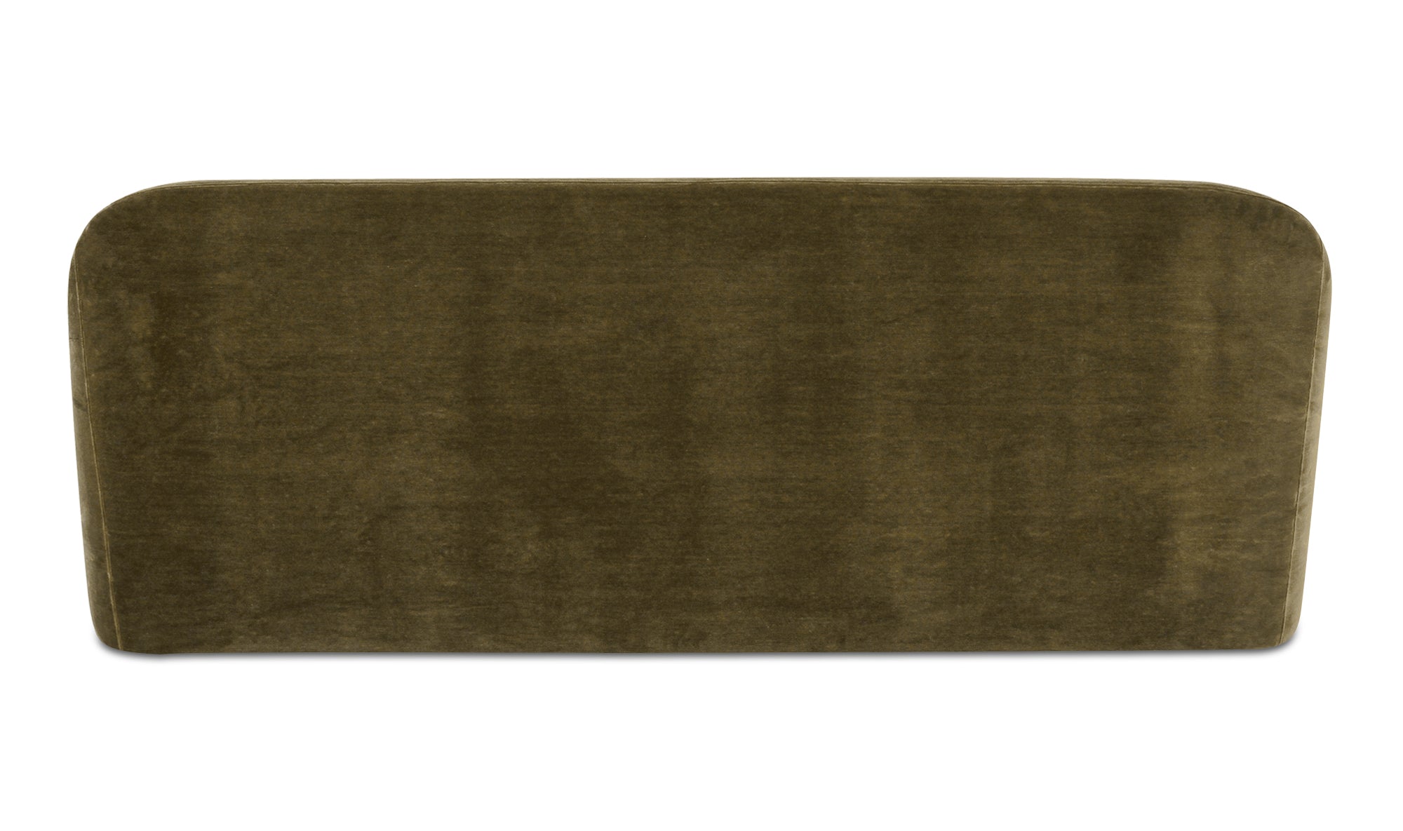 Kira Sofa Dark Green Faux Mohair