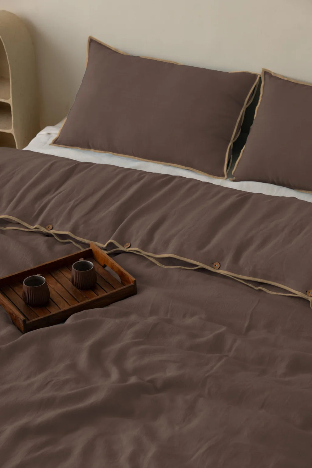 Linen Natural Needled Duvet Cover