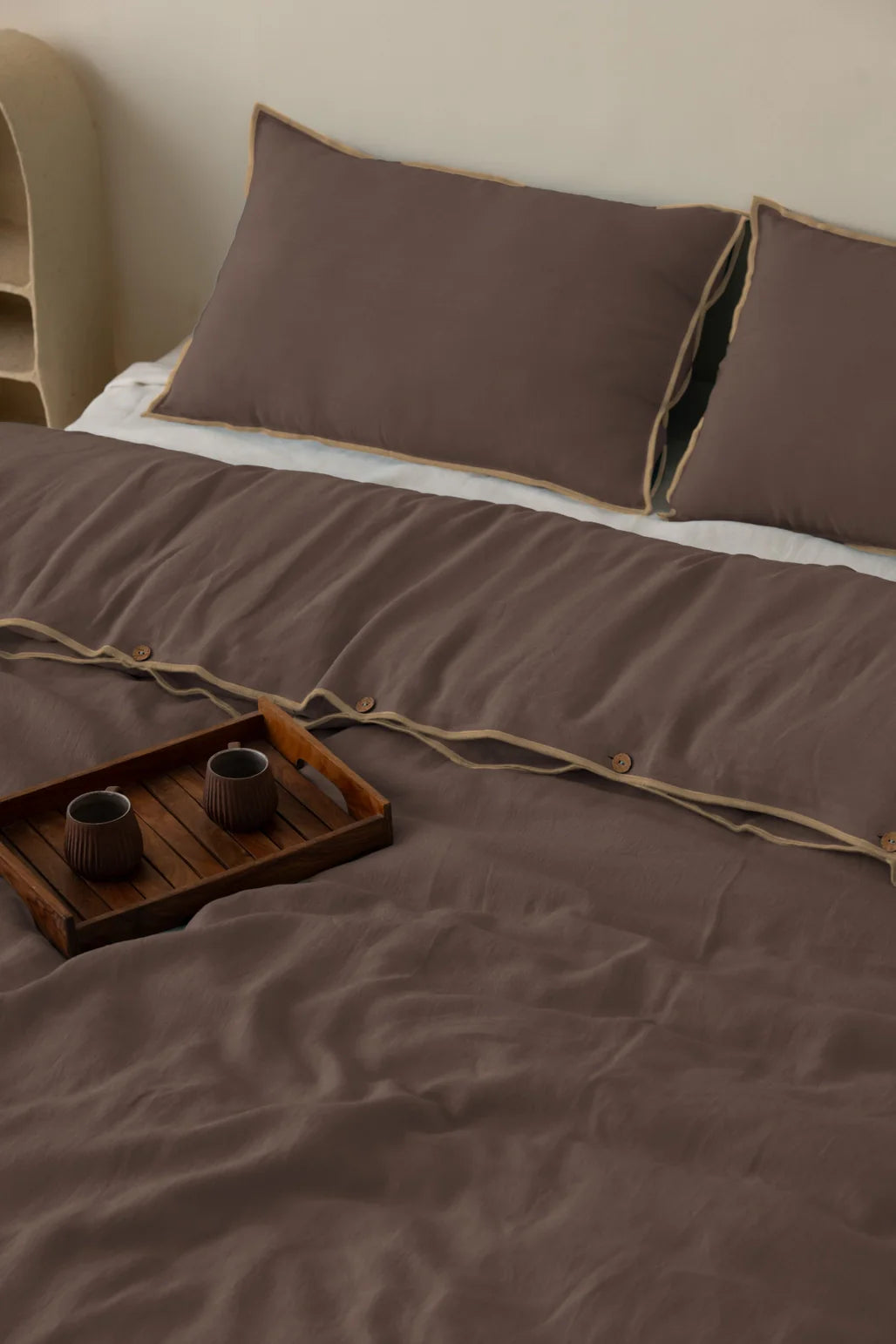 Linen Natural Needled Duvet Cover