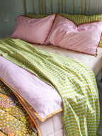 Citrus Seersucker Flat Sheet