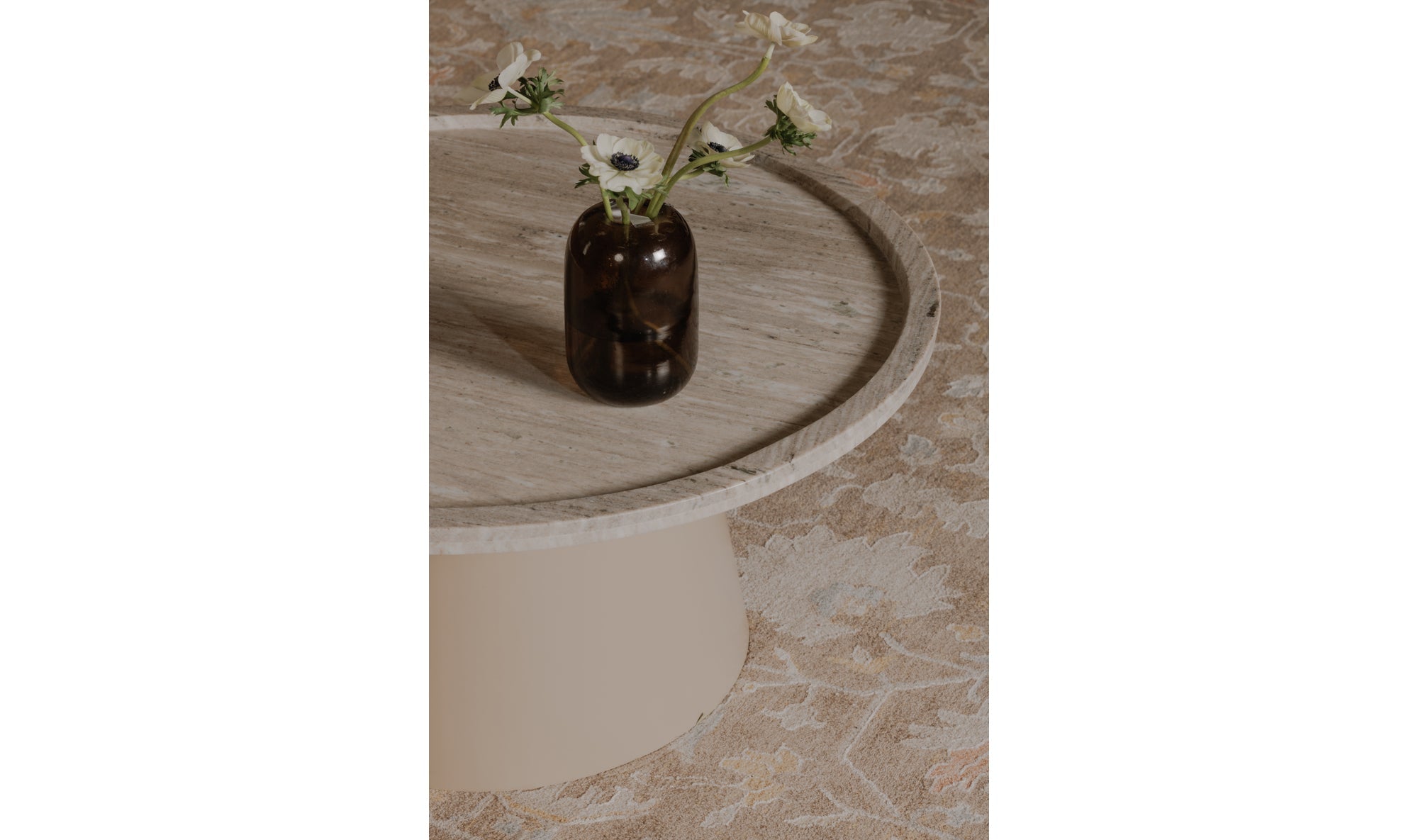 Kristina Coffee Table White Marble