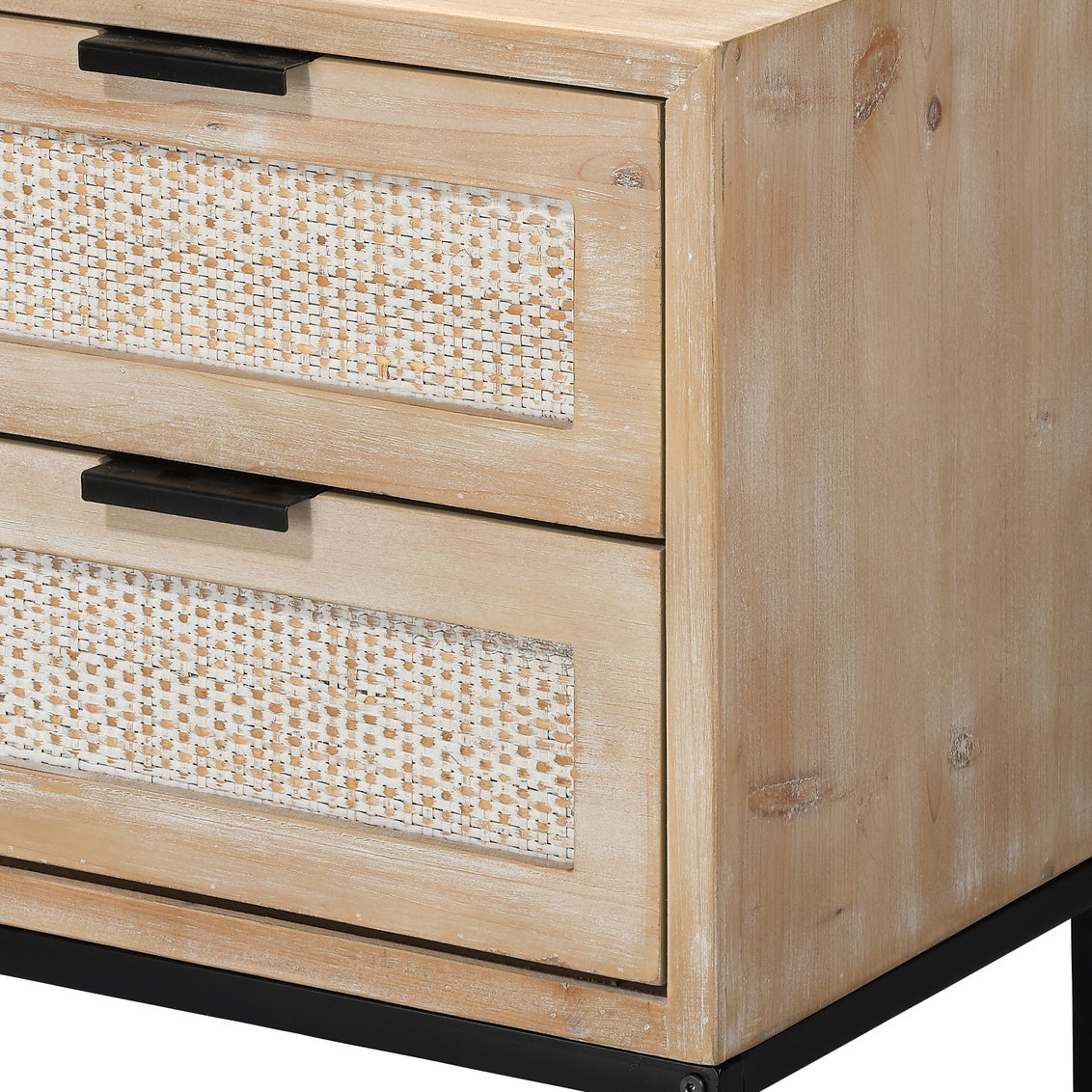 Luka 2 Drawer Side Table