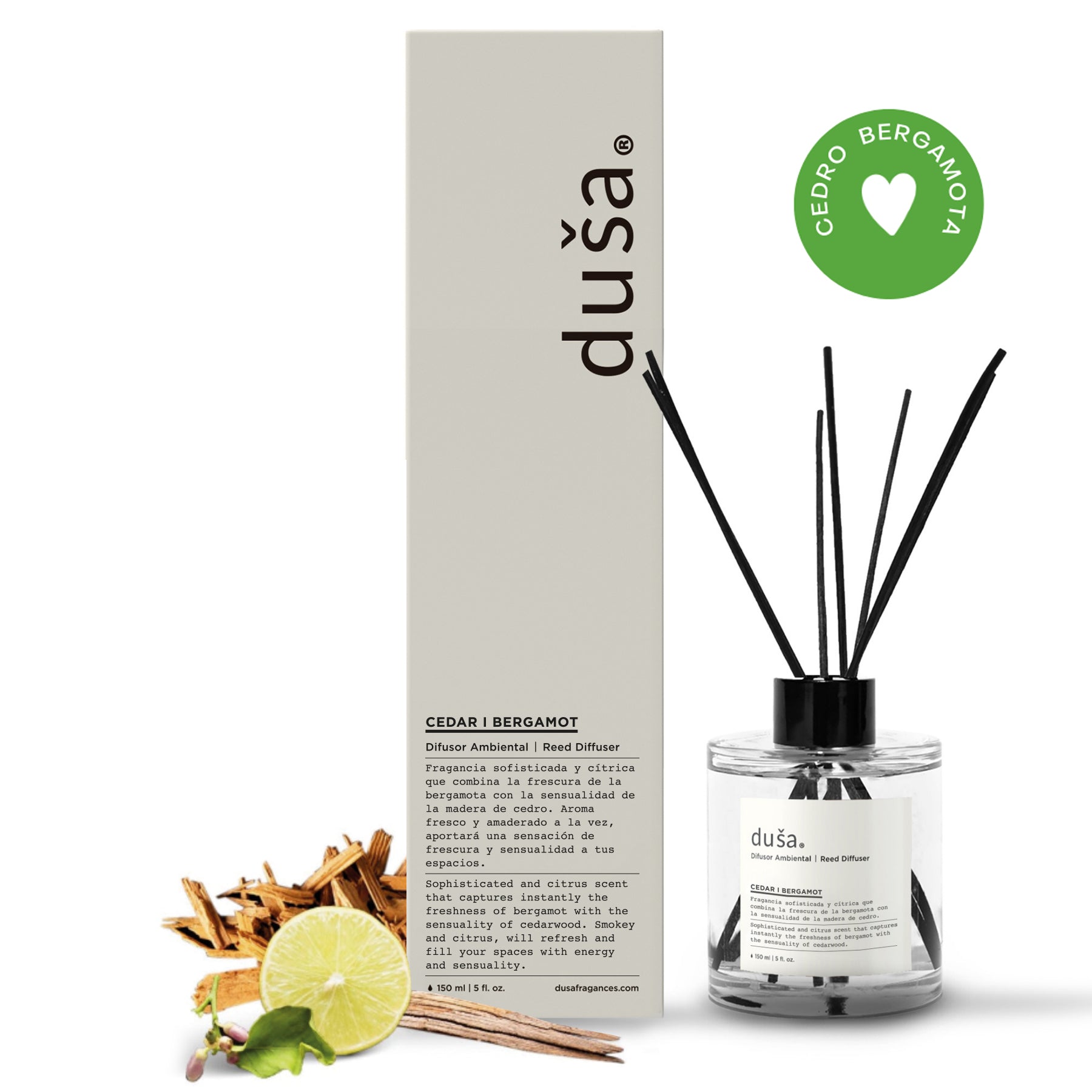 Cedar Bergamot - Reed Diffuser