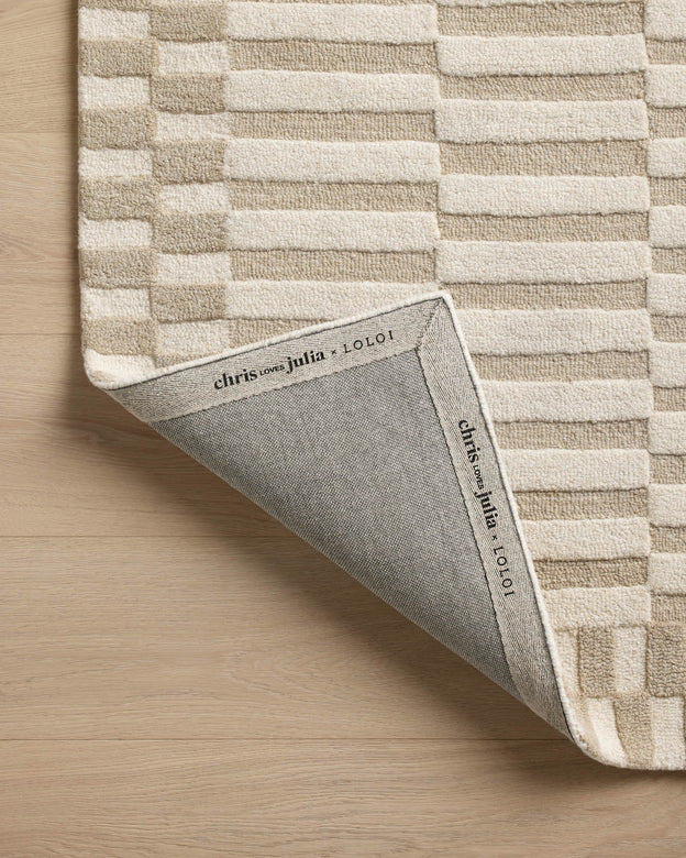 BRL-02 CJ Ivory / Beige by Chris Loves Julia × Loloi