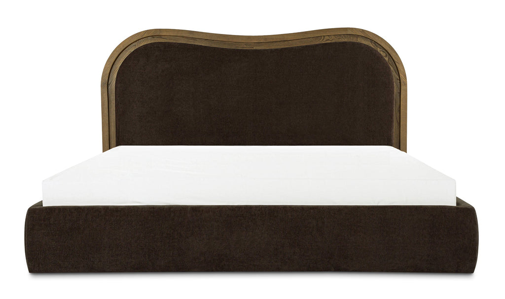 Olivia Bed, Warm Brown