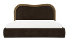 Olivia Bed, Warm Brown