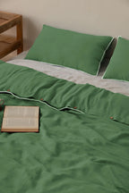 Linen Delight Lace Duvet Cover with Pillowcases