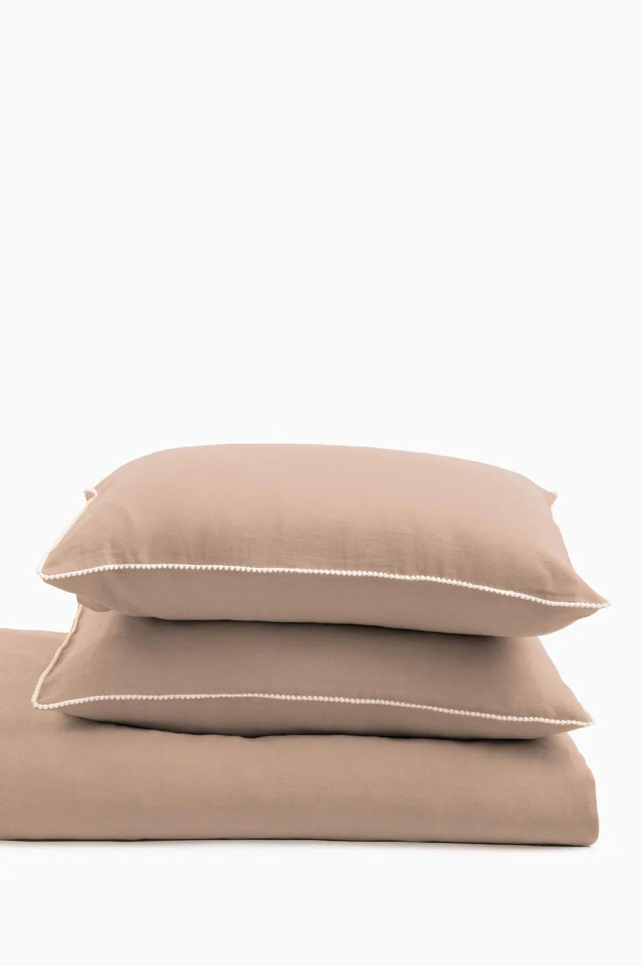 Linen Delight Lace Duvet Cover with Pillowcases