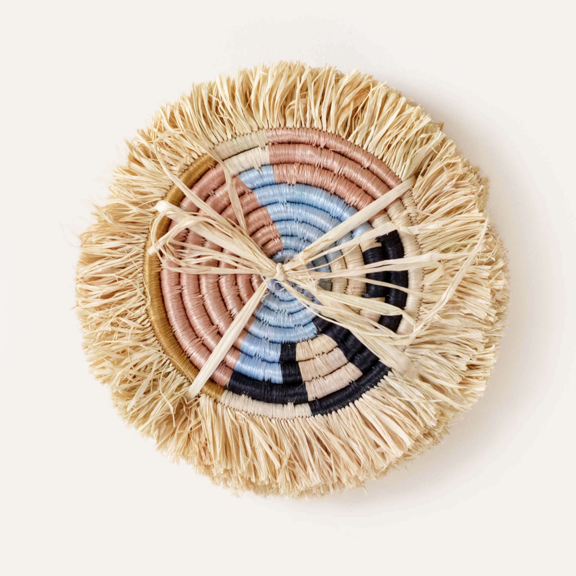 Abstract Form Fringe Coasters - Set of 4