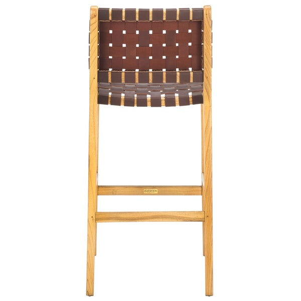 Nate Leather Barstool