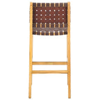 Nate Leather Barstool