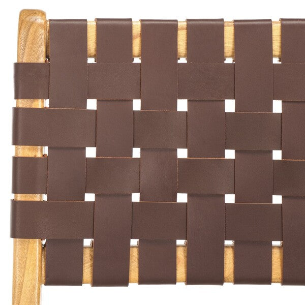 Nate Leather Barstool