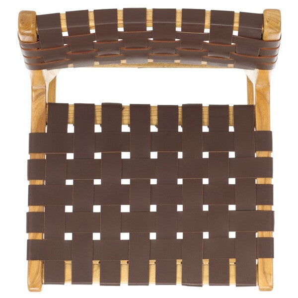 Nate Leather Barstool