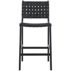 Nodo Leather Counter Stool