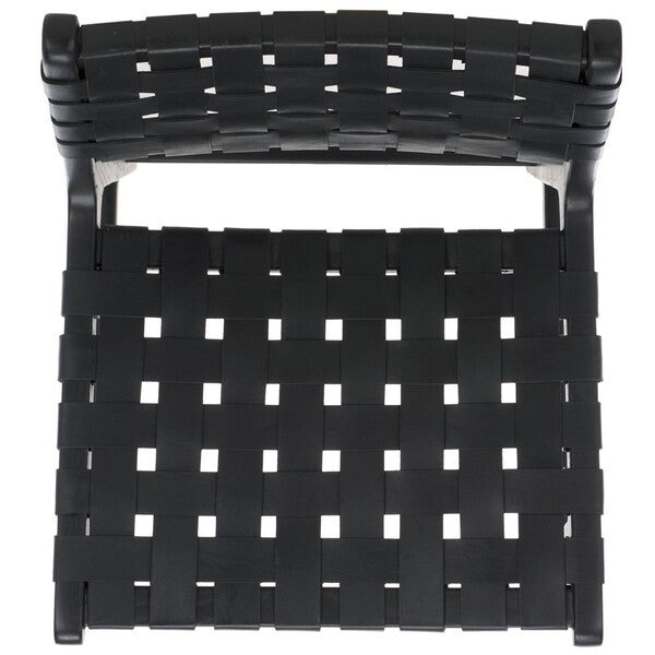 Nodo Leather Counter Stool