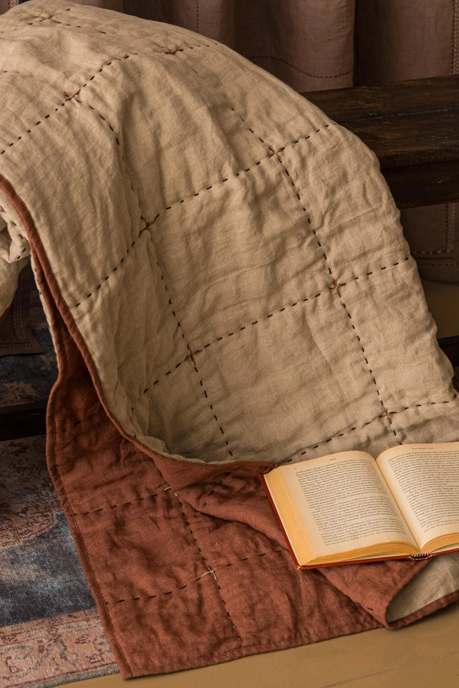 Linen Floret Quilt