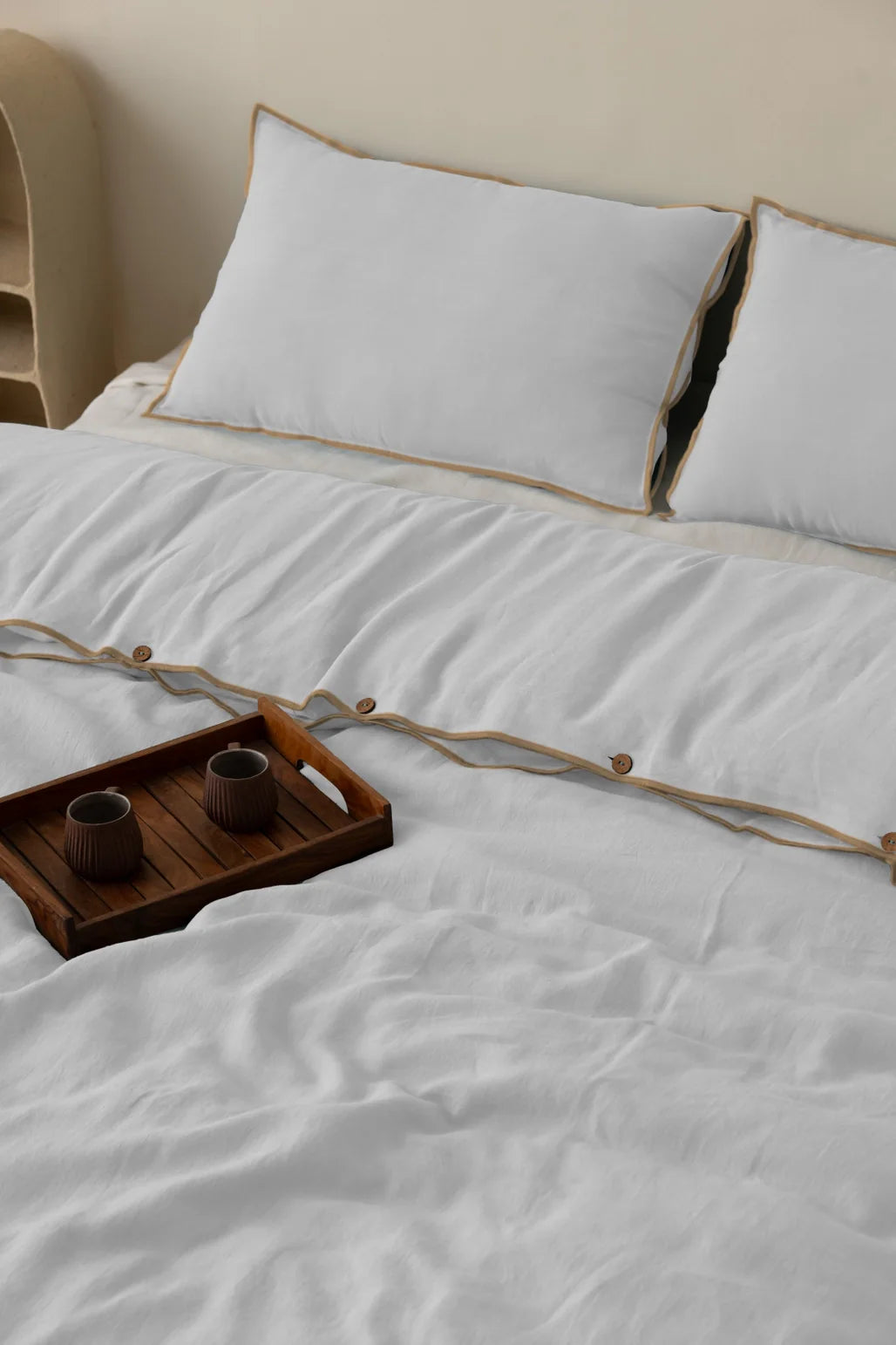 Linen Natural Needled Duvet Cover
