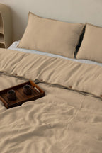 Linen Natural Needled Duvet Cover