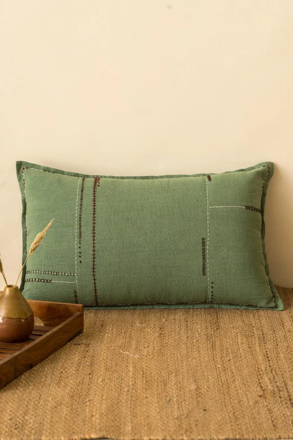 Linen Fern Pillowcase