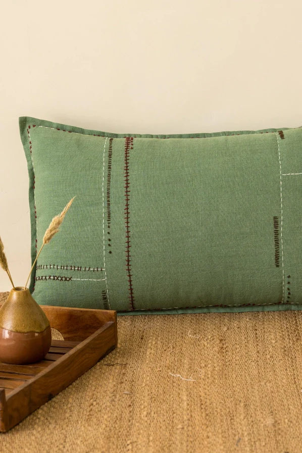 Linen Fern Pillowcase