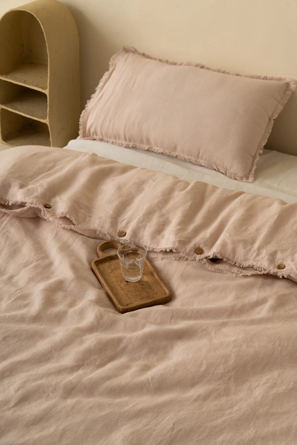 Linen Fringe Me Good Duvet Cover