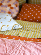 Citrus Seersucker Flat Sheet