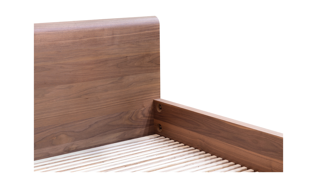 Bria Bed Walnut